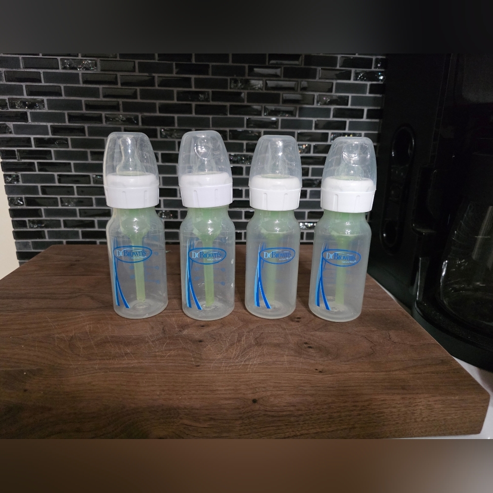 Dr. Brown's Clear Baby Bottles - Set of 4